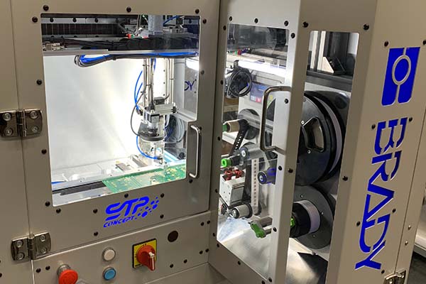 Automatically print & place labels anywhere on a PCB - CIE