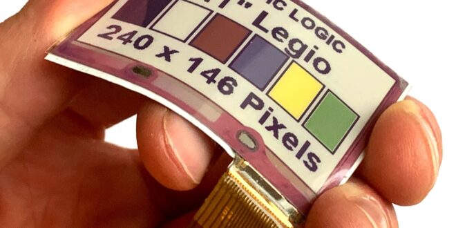 E Ink and Plastic Logic partner for flexible advanced colour ePaper display – CIE - Vimarsana News