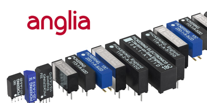 Pickering Electronics' high performance reed relays available through Anglia – CIE - Vimarsana News