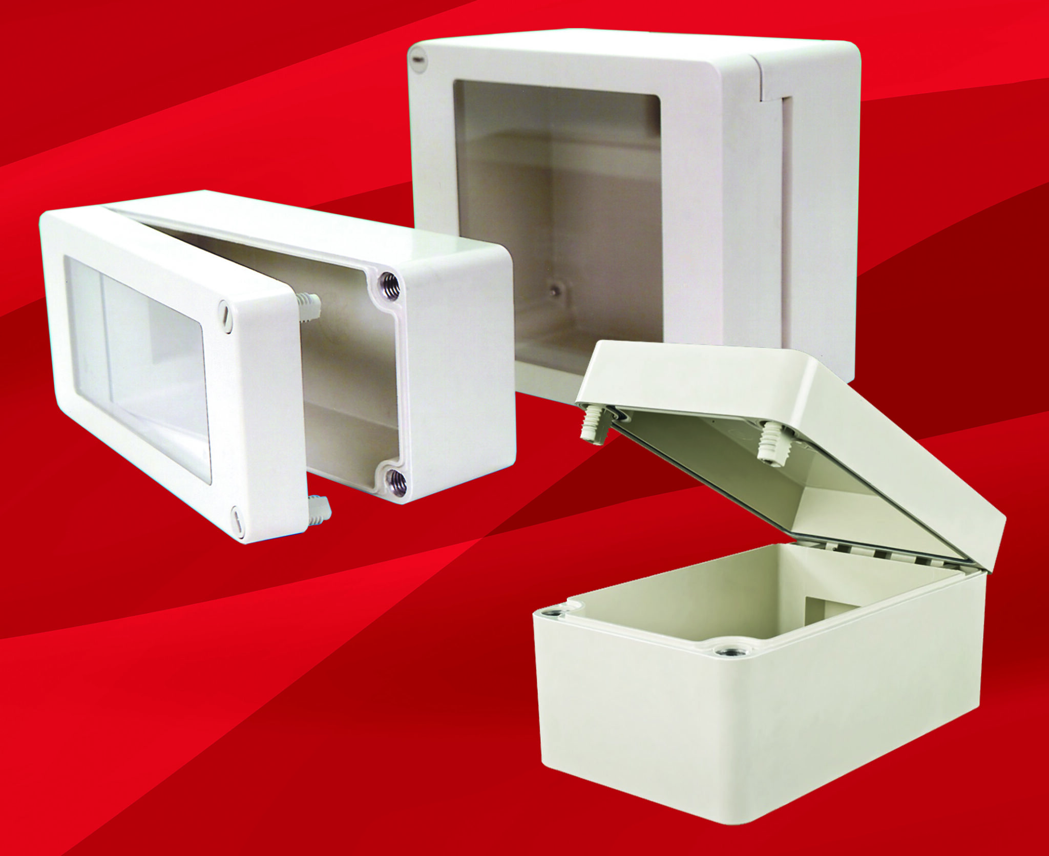 ROLEC’s polyDOOR hingedlid GRP enclosures now in eight sizes CIE